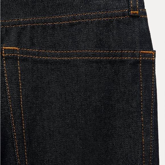 ZARA HIGH RISE BOOTCUT ZW COLLECTION JEANS - Picture 14 of 14